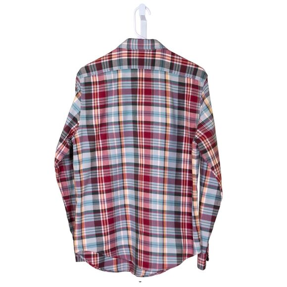 Ralph Lauren Women's Shirt Button Up Multicolor Plaid Classic Fit Blouse Top 10 - Picture 2 of 9